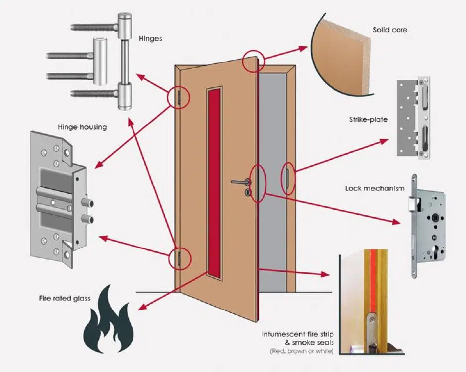 Fire door Inspection services by SNF Solutions Ltd