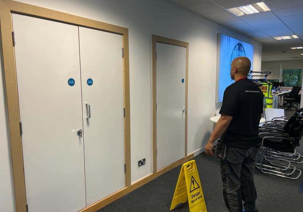 Hagley Remedial Works for fire doors SNF Solutions